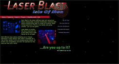 Desktop Screenshot of manxlaserblast.com